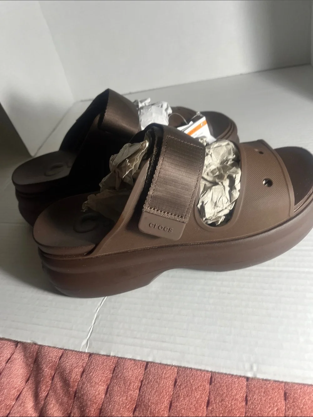 Crocs Scho Two Strap sandal size 10 New